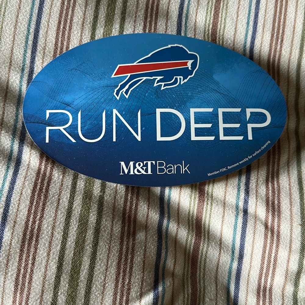 Buffalo Bills Run Deep Magnet 🦬